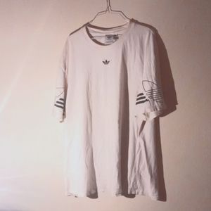 adidas white xxl t shirt